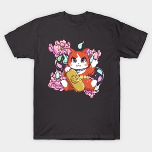 Jinbanyan Maneki Neko T-Shirt